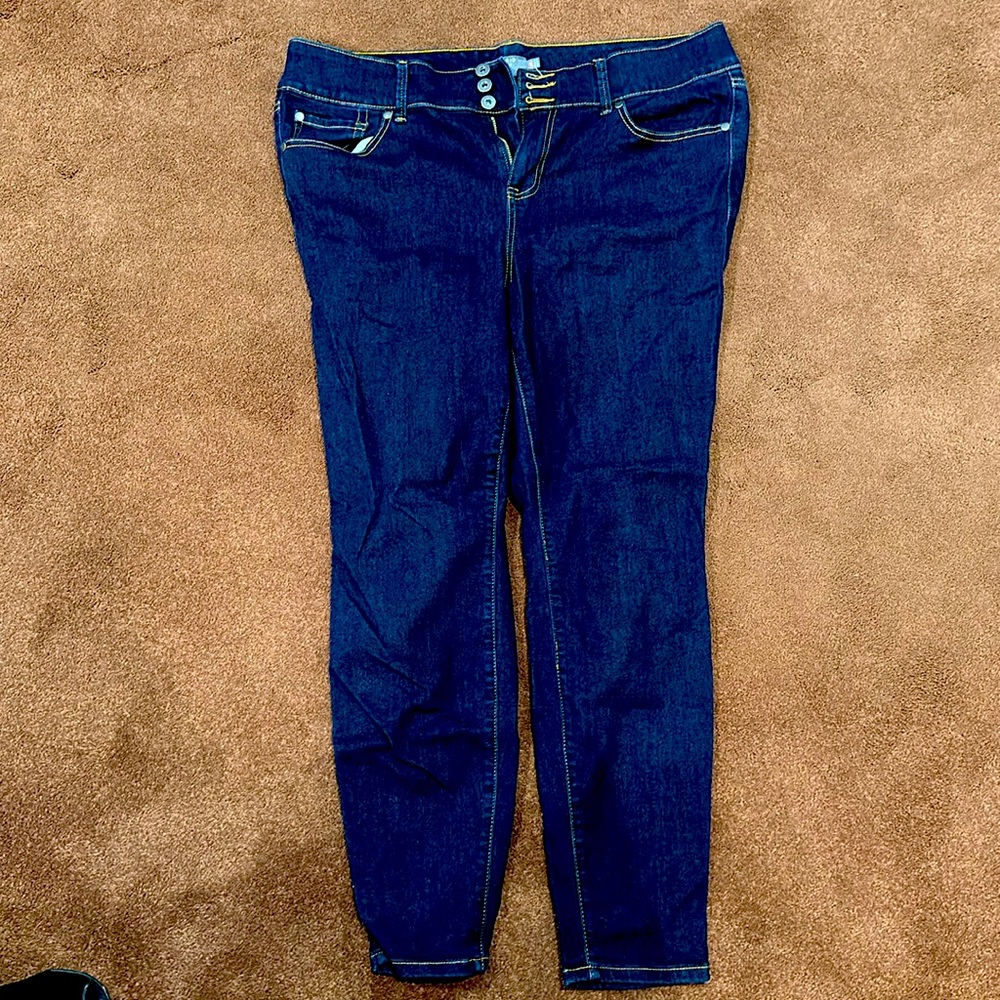 Blue torrid jeggings
